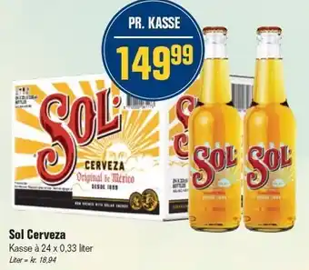 Otto Duborg Sol Cerveza tilbud