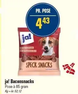 Otto Duborg ja! Baconsnacks tilbud