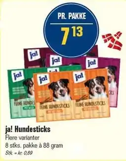 Otto Duborg ja! Hundesticks tilbud