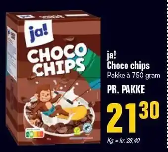 Otto Duborg ja! Choco chips tilbud