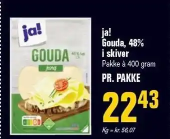 Otto Duborg ja! Gouda, 48% i skiver tilbud