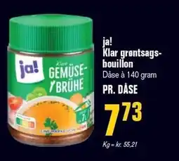 Otto Duborg ja! Klar grøntsagsbouillon tilbud