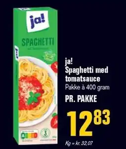 Otto Duborg ja! Spaghetti med tomatsauce tilbud