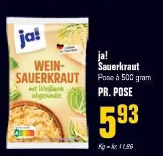 Otto Duborg ja! Sauerkraut tilbud