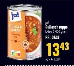Otto Duborg ja! Gullaschsuppe tilbud