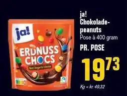 Otto Duborg ja! Chokoladepeanuts tilbud