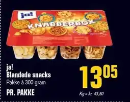 Otto Duborg ja! Blandede snacks tilbud