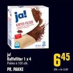 Otto Duborg ja! Kaffefilter 1 x 4 tilbud