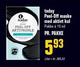 Otto Duborg today Peel-Off maske med aktivt kul tilbud