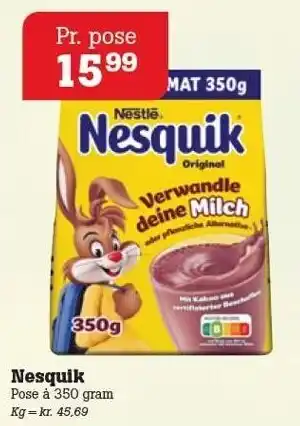 Poetzsch Padborg Nesquik tilbud