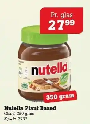 Poetzsch Padborg Nutella Plant Based tilbud