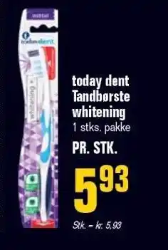 Otto Duborg today dent Tandbørste whitening tilbud