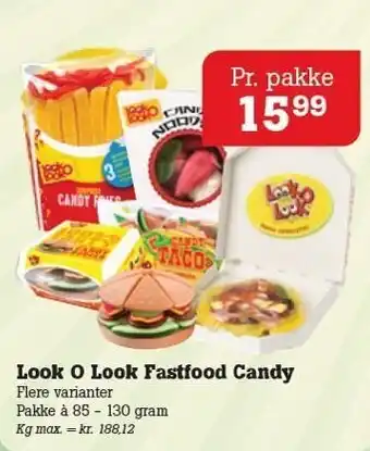 Poetzsch Padborg Look O Look Fastfood Candy tilbud