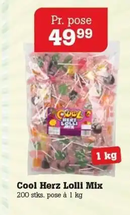 Poetzsch Padborg Cool Herz Lolli Mix tilbud