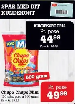 Poetzsch Padborg Chupa Chups Mini tilbud