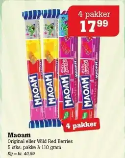 Poetzsch Padborg Maoam tilbud