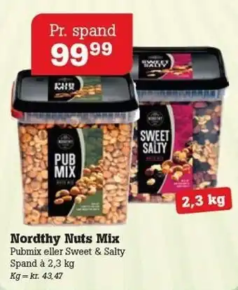 Poetzsch Padborg Nordthy Nuts Mix tilbud