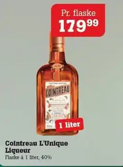 Poetzsch Padborg Cointreau L'Unique Liqueur tilbud