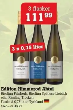 Poetzsch Padborg Edition Himmerod Abtei tilbud