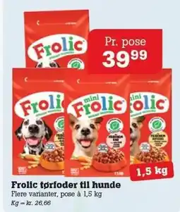 Poetzsch Padborg Frolic tørfoder til hunde tilbud