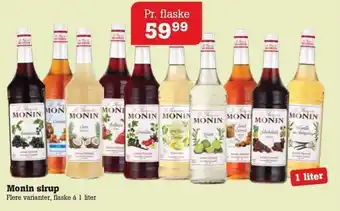 Poetzsch Padborg Monin sirup tilbud