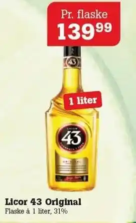 Poetzsch Padborg Licor 43 Original tilbud