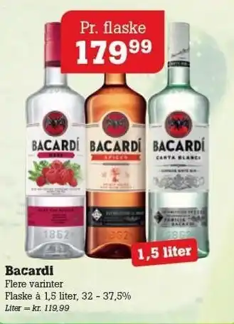 Poetzsch Padborg Bacardi tilbud