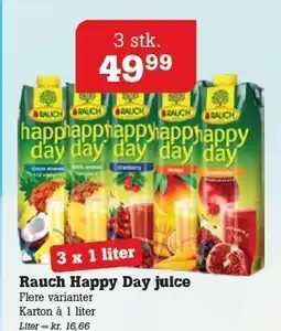 Poetzsch Padborg Rauch Happy Day juice tilbud