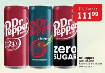 Poetzsch Padborg Dr. Pepper tilbud