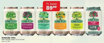 Poetzsch Padborg Somersby cider tilbud