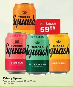 Poetzsch Padborg Tuborg Squash tilbud