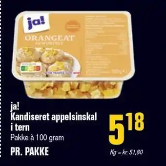 Poetzsch Padborg ja! Kanidseret appelsinskal 100 g tilbud