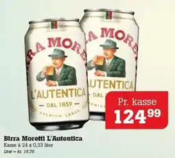 Poetzsch Padborg Birra Moretti L'Autentica tilbud