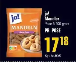 Poetzsch Padborg ja! Mandler 200 gram tilbud