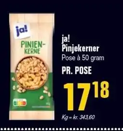 Poetzsch Padborg ja! Pinjekerner 50 g tilbud