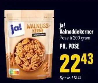 Poetzsch Padborg ja! Valnøddekerner 200 g tilbud