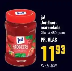 Poetzsch Padborg ja! Jordbærmarmelade 450 g tilbud