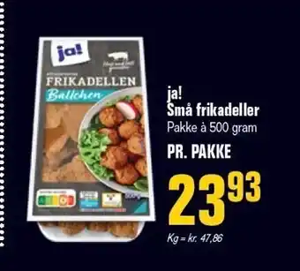 Poetzsch Padborg ja! Små frikadeller tilbud