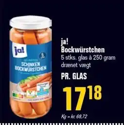 Poetzsch Padborg ja! Bockwürstchen tilbud