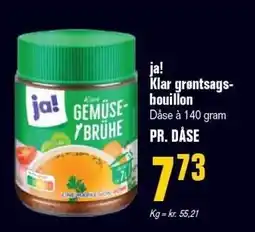 Poetzsch Padborg ja! Klar grøntsagsbouillon tilbud