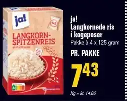 Poetzsch Padborg ja! Langkornede ris i kogeposer tilbud