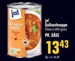Poetzsch Padborg ja! Gullaschsuppe tilbud