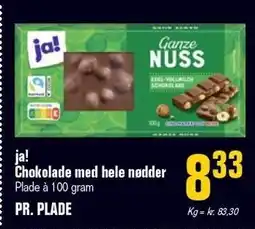 Poetzsch Padborg ja! Chokolade med hele nødder tilbud