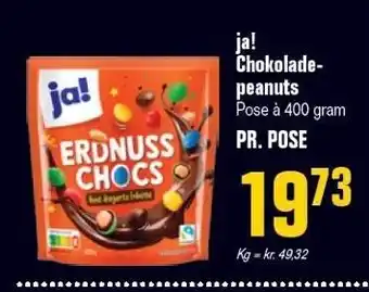 Poetzsch Padborg ja! Chokoladepeanuts tilbud