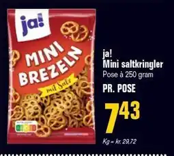 Poetzsch Padborg ja! Mini saltkringler tilbud