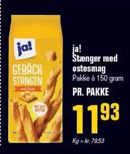 Poetzsch Padborg ja! Stænger med ostesmag tilbud