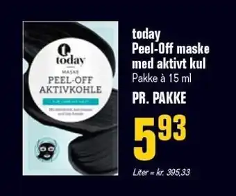 Poetzsch Padborg today Peel-Off maske med aktivt kul tilbud