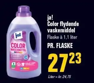 Poetzsch Padborg ja! Color flydende vaskemiddel tilbud