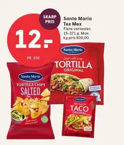 SPAR Santa Maria Tex Mex tilbud