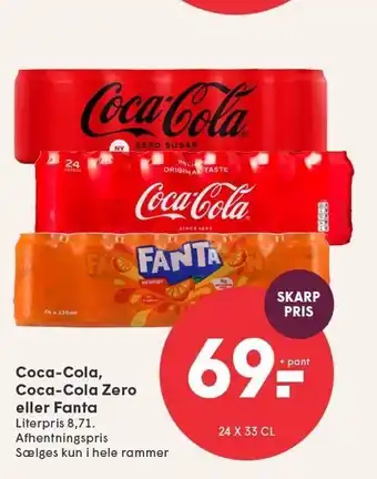 SPAR Coca-Cola, Coca-Cola Zero eller Fanta tilbud